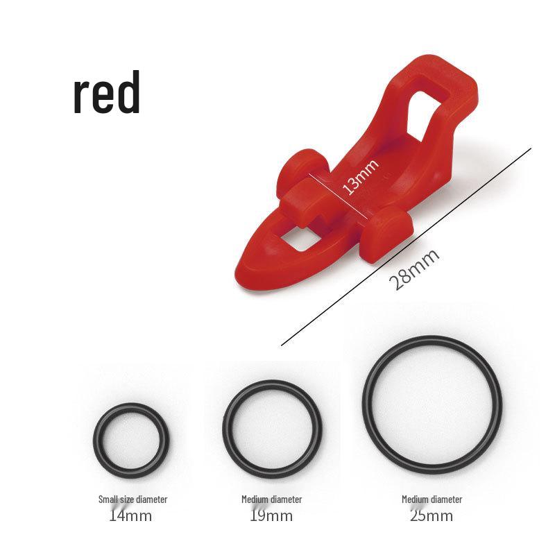 Подвеска для крючков приманки Ike Blade: Тройной крючок для хранения и фиксации рыболовных снастей.