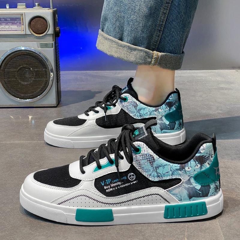 Мужские кроссовки большого размера 47, роскошные уличные кроссовки для косплея в стиле аниме для мужчин, тренировочные легкие повседневные кроссовки, обувь для скейтборда