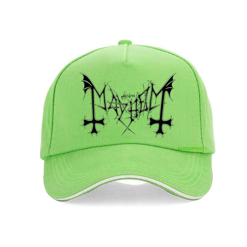 Rapper Mayhem Death Metal Cool Unisex WoUnisex Baseball cap Fashion Summer Breathable outdoors sunhat Adjustable Snapback hats
