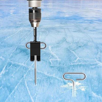 Комплект адаптеров для сверла Ice Anchor Drill, ледовые инструменты, якоря для ледяного домика, с 4 шт. гвоздями, снаряжение для