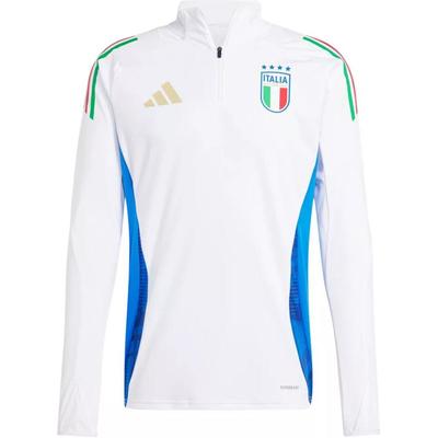 Figc Tr Top 2024 дышащая ветрозащитная водонепроницаемая футболка с длинным рукавом мужская белая IQ2166