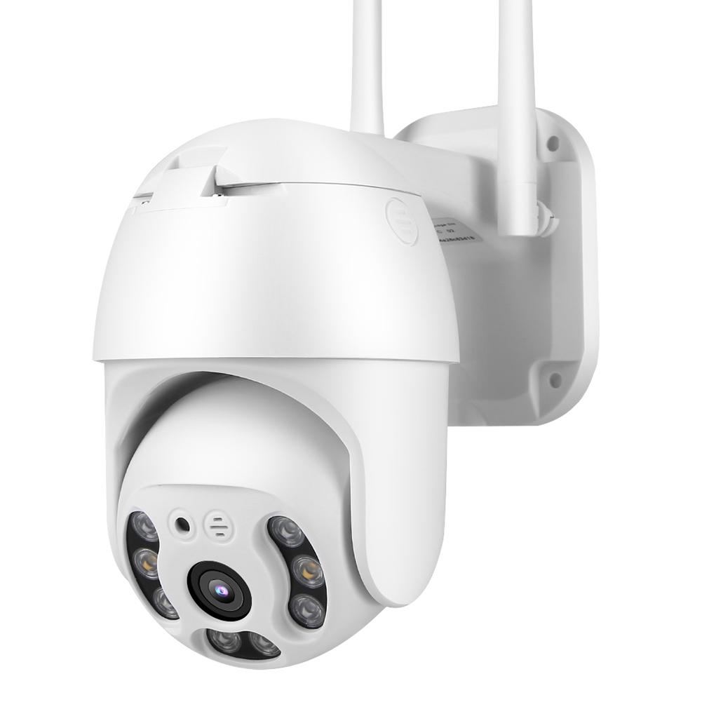 Водонепроницаемая 8LED 2,5-дюймовая 1080P Wi-Fi купольная камера ночного видения CCTV домашняя безопасность