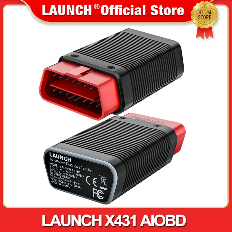 2026 Новый Автомобильный Диагностический Сканер LAUNCH X431 AIOBD, Бесплатный Bluetooth Адаптер, Полные Функции OBD2, Работает с IOS Android