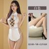 Large size sexy lingerie sweet beautiful woman servant outfit back hollow pure desire free uniform bed temptation suit