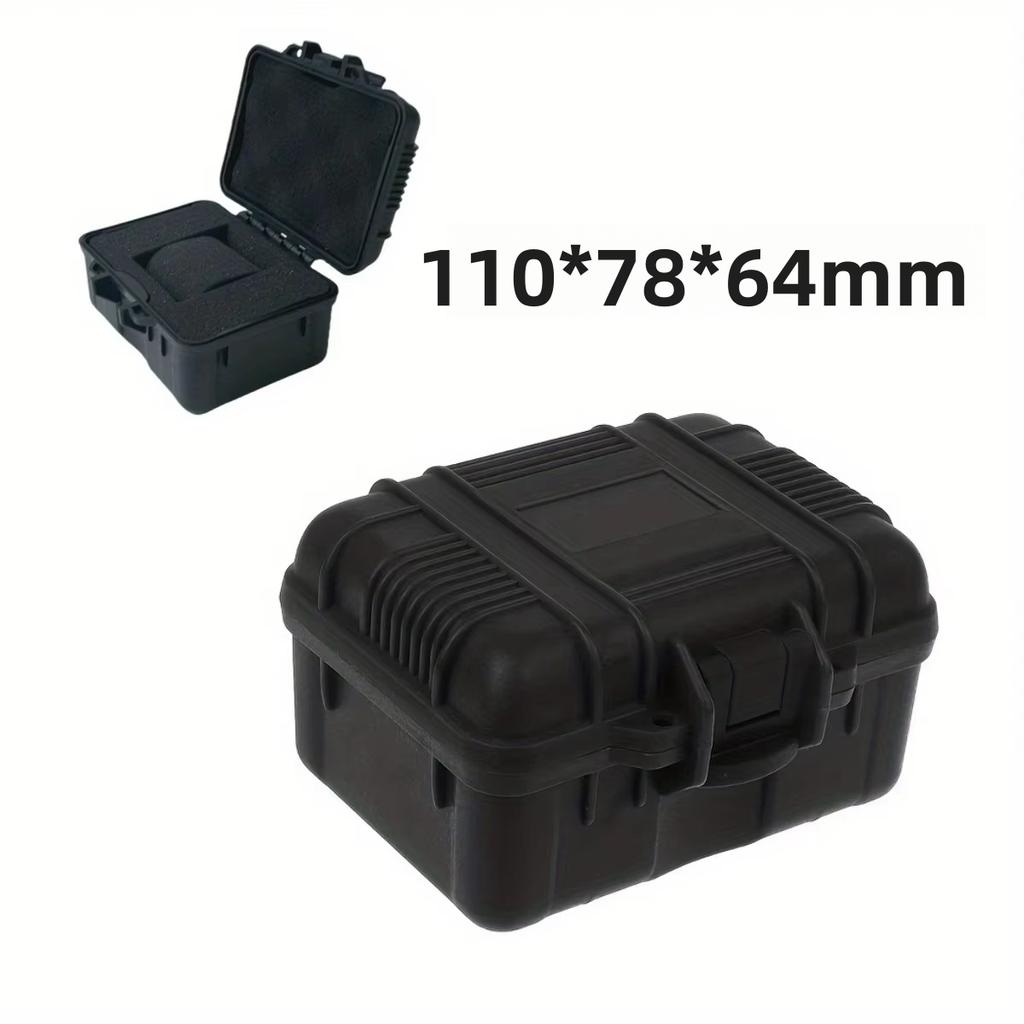 1 шт. Портативный чехол для часов, Прочный пластиковый ящик для хранения часов, Органайзер для часов с защитой от падения, Защитная влагостойкая коробка для часов