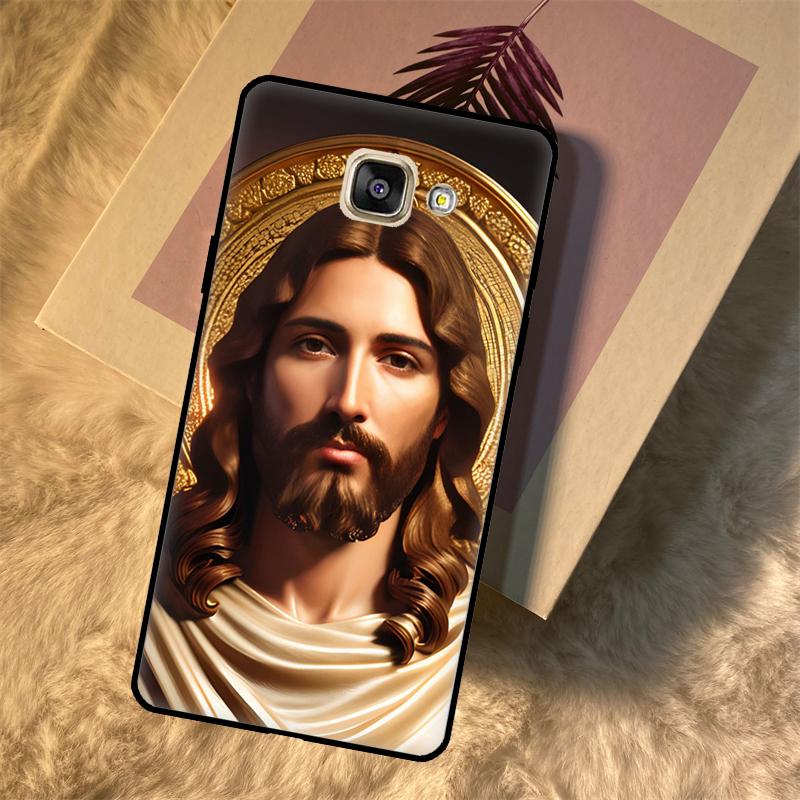 Чехол для телефона Samsung Galaxy M16 M36 M56 M54 M23 M20 M32 M52 M34 M14 M35 M55 M15 M11 M31 M13 M53 с изображением Иисуса Христа