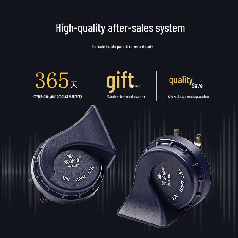 Compatible with ORA White Cat, Black Cat, Haomao GT iQ New Energy; Easy Installation Car Snail Horn.