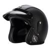 3C Vintage 3/4 Half Helmet Electric Motorcycle Summer Pedal Cruise Locomotive Leather Helmet Men and Women