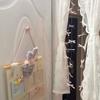 6pcs/set Bedroom Door Curtain Home Decoration Bow Curtain Macaron Color Dreamy Bead Chain Door Curtain Elegant