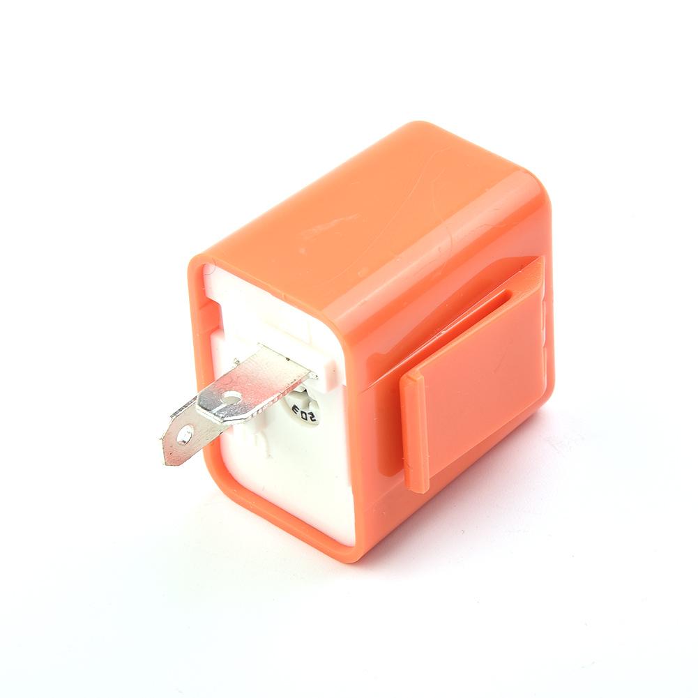 2-контактный регулируемый светодиодный мигающий реле поворотника мигалка для мотоцикла светодиодный индикатор мигающий реле мото