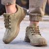 Imwete Fashion Мужская защитная обувь Изолированная обувь с защитой от ударов Стальной носок Рабочая защитная обувь для мужчин Летний рабочий кроссовок