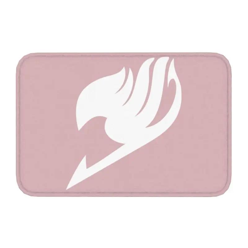 Happy Fairy Tail Doormat Non-Slip Bathroom Kitchen Mat Living Room Floor Door Entrance Carpet Rug
