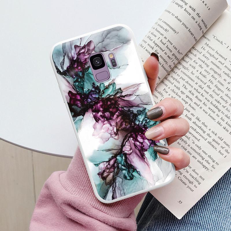 Цветной Роскошный Мраморный Чехол Для Samsung Galaxy S9 S 9 Plus Fundas Мягкий Силиконовый Защитный Задний Чехол Для Samsung S9 Ударопрочный Чехол