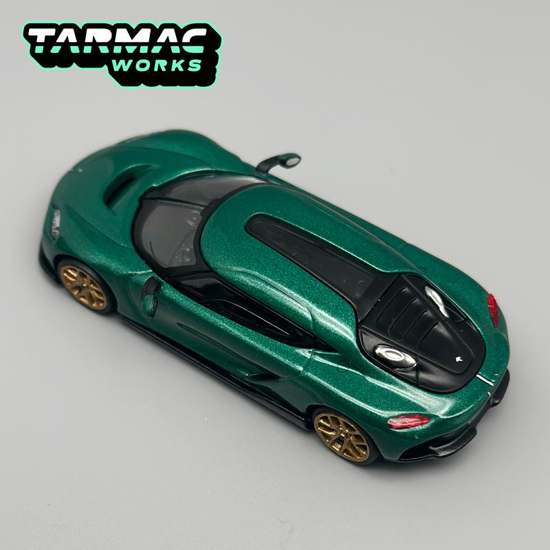 TW 1:64 Tarmac Works Koenigsegg Gemera Green Alloy Car Model