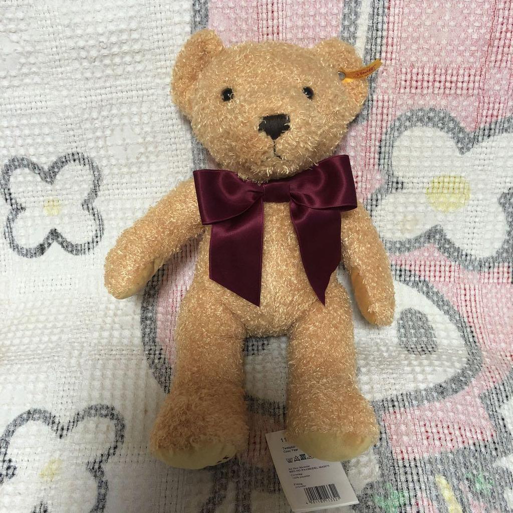[Б/У] Б/у плюшевая игрушка мишка Тедди Steiff 2018