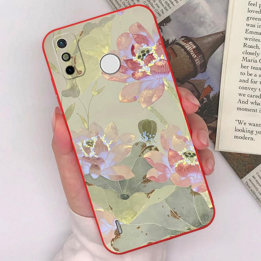 Для Tecno Spark GO 2023 2022 2021 2020 2 3 Camon 12 15 Air Pro Pop 7 Чехол для телефона Милые мультяшные животные Матовые силиконовые задние крышки Для Tecno Накладка