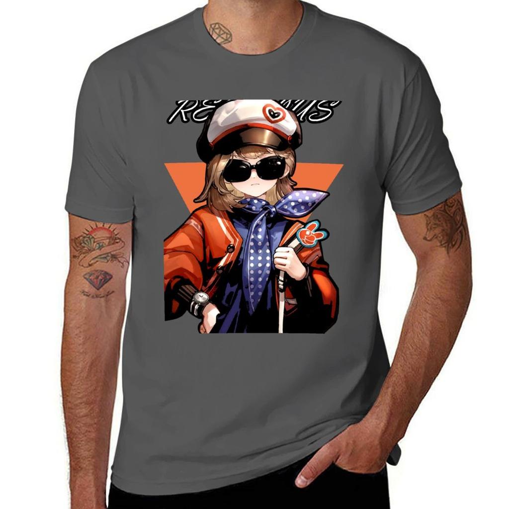 Regulus shirt fan reverse game shirt reverse sticker regulus decals TShirt Retro Graphic Print TShirt
