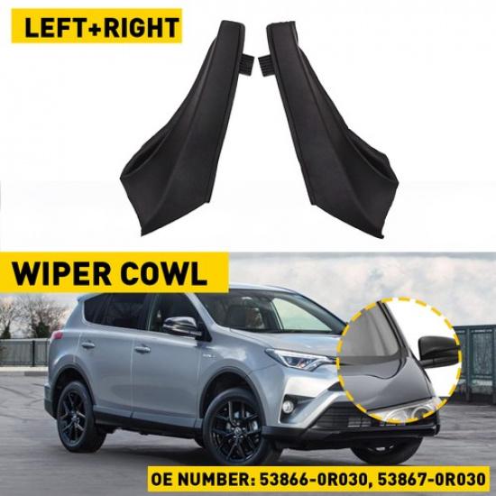 Для Toyota Rav4 2013-18 Передняя накладка капота, расширитель уплотнителя крыла, панель кожуха дворника