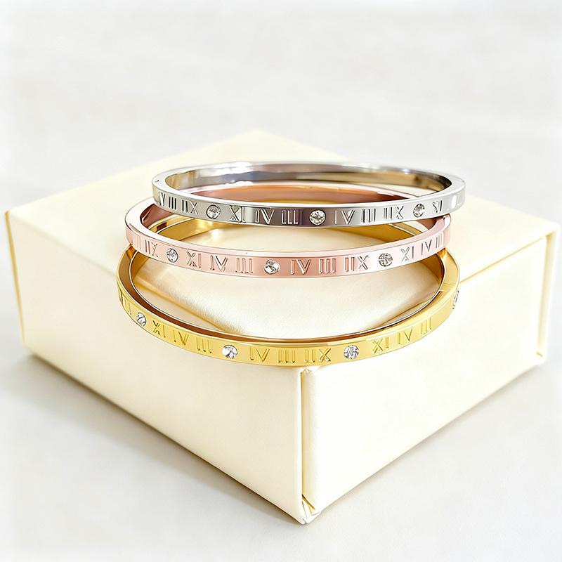 Roman Word Bracelet, High-end and Minimalist, Women's Bracelet,