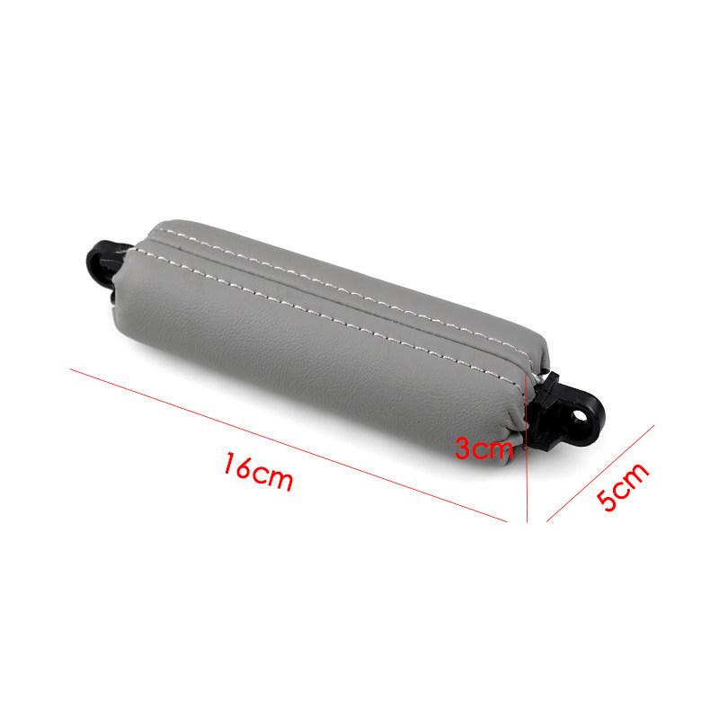 Серый Для VW Touareg 2003-2005 2006 2007 2008 2009 2010 Салон Автомобиля Дверная Левая Правая Сторона Водителя Серая Кожаная Ручка-Подлокотник