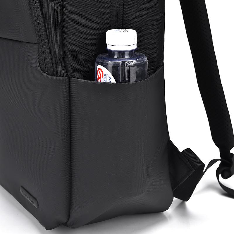 TS JYL laptop bag,Simple Backpack Solid Oxford Color Block Casual Bag
