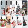 Рождественский Арт Девушки Кофе Чехол для Телефона Для Samsung Galaxy A17 A37 A57 A16 A15 A14 A13 A56 A55 A54 A53 A36 A35 A34 A33 A26 A25 A24