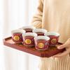 Ceramic Tea Cup Set for Wedding, Colored Tea Cup, Wedding Companion Hand Gift, Luxury