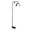 Half Moon Light U Shaped LED Fill Light Height Adjustable Infinitely Dimmable Beauty Floor Lamp for