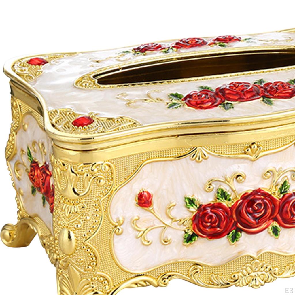 Креативная коробка для салфеток, держатель для лица, нескользящий декоративный органайзер, элегантный футляр для хранения