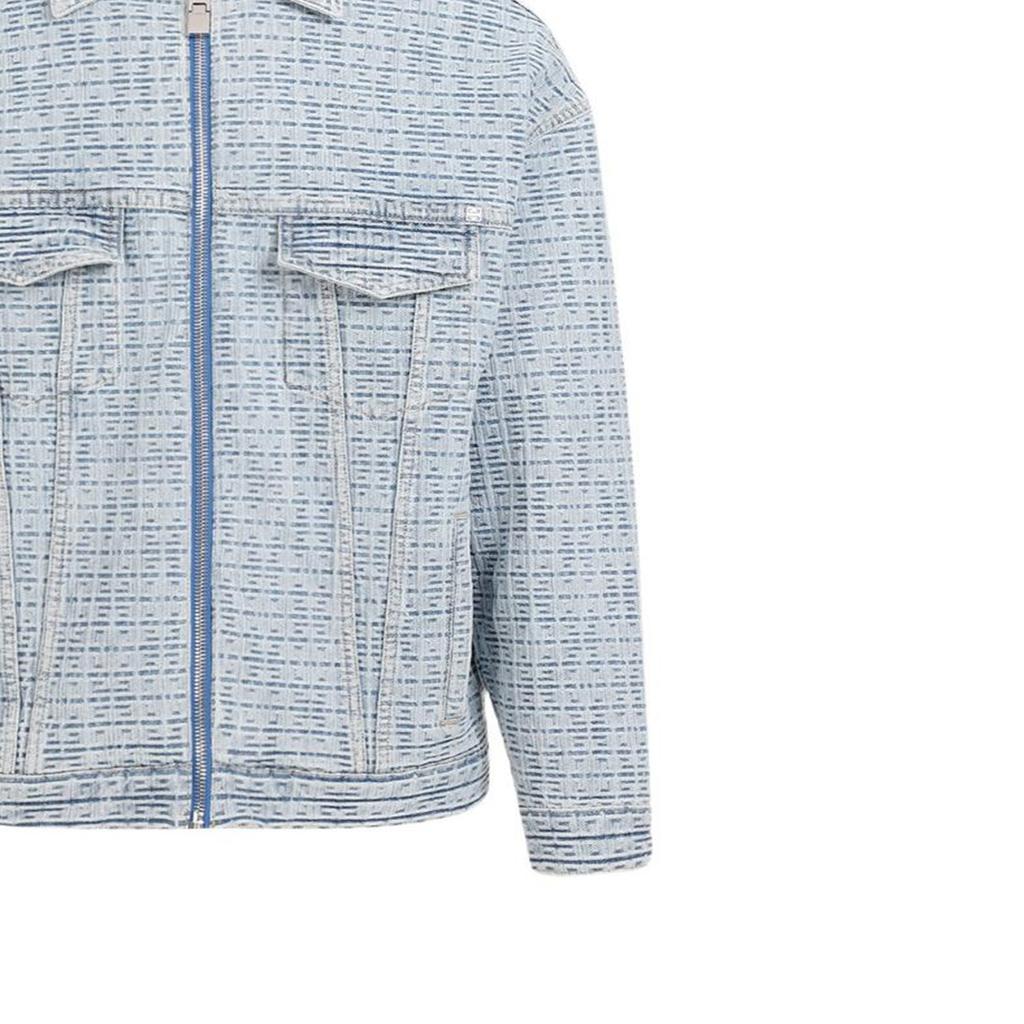 Givenchy 4G Motif Zip Up Shirt Jacket BM012N50P9-452