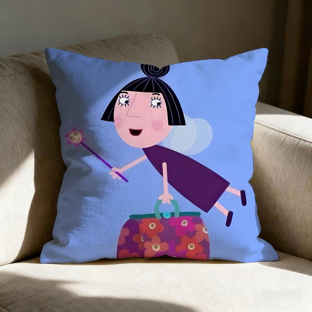Ben And Hollys Little Kingdom Pillow Case Pillowcase Doublesided Printed Sofa Cushion Bedroom Headboard Pillow