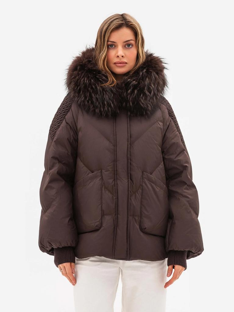 Куртка женская Vo-tarun 085 M шоколад