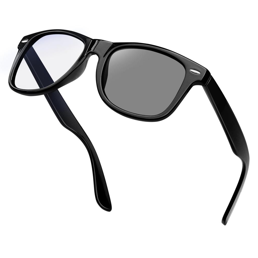 Blue Light Blocking Color Ultra UV Computer Wellington Wellington Stylish [KANASTAL] Glasses, Dimmable, Changing, Lightweight, UV400, Protection,