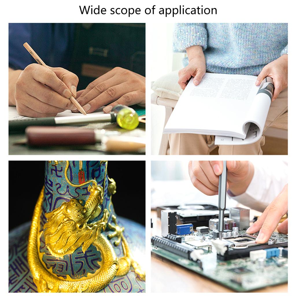 Очки с креплением на голову 1,5X 3X 8,5X 10XУвеличительное стекло со светодиодной подсветкойУвеличительное стекло с наголовной повязкой для ремонта ювелирных часов
