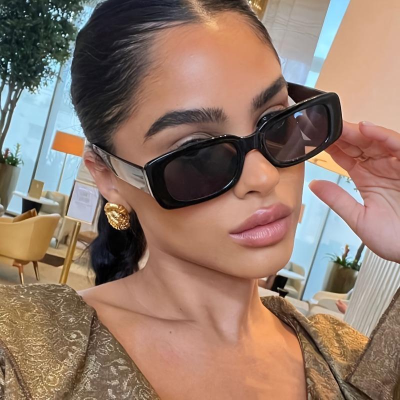 Модные квадратные очки - Антибликовые, прочная ПК-оправа, подходят для уличного стиля