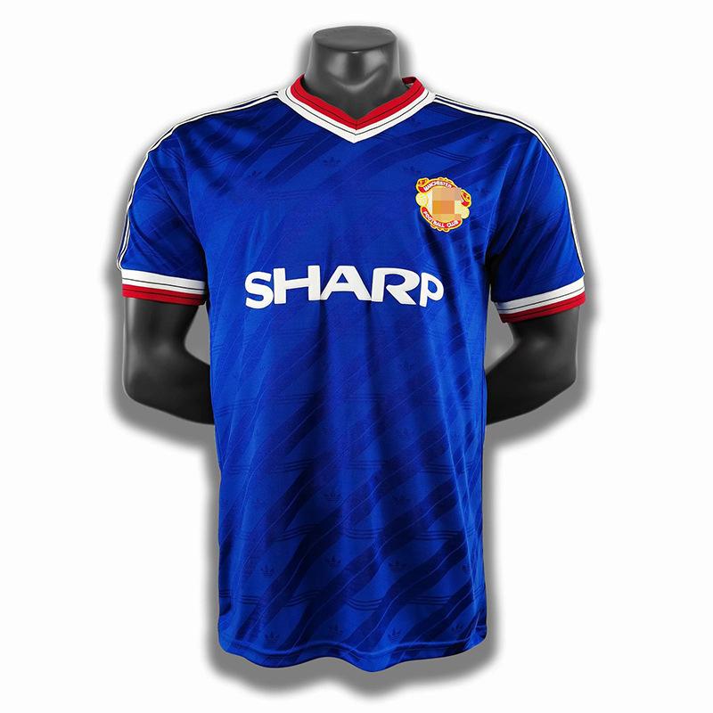Red Devils 0406 Manchester United Premier League Jersey No. 7 C Ronaldo Long Short Sleeve  Rooney 08-09 Champions League Edition Manchester United