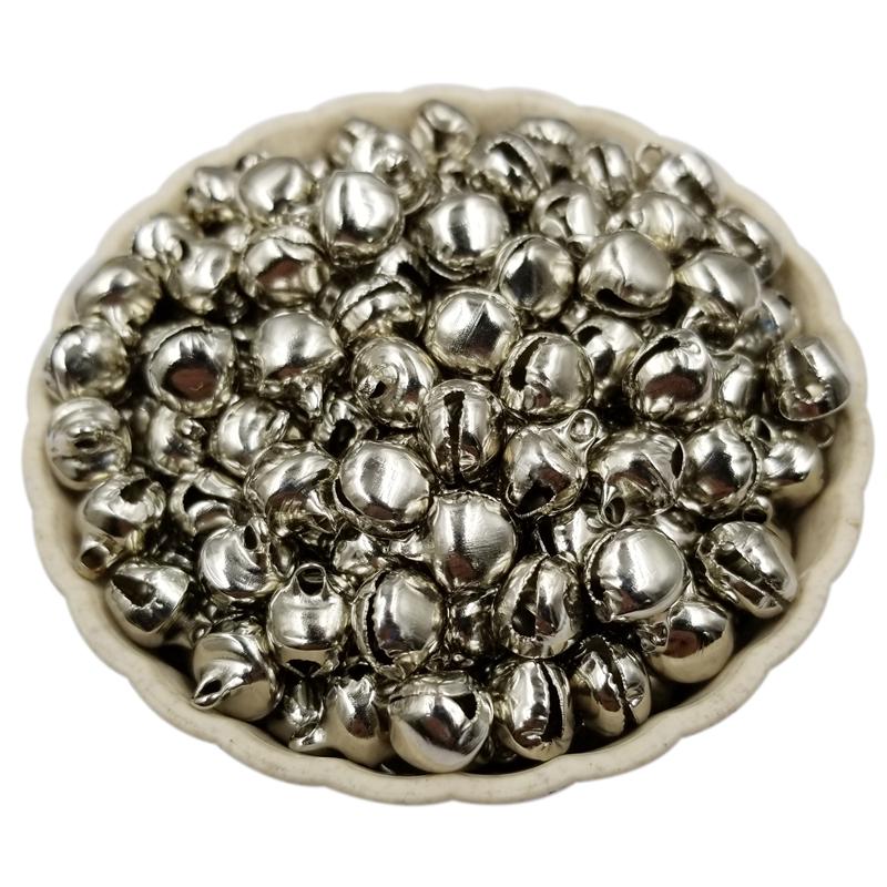 Творческий Craft DIY ювелирные аксессуары кулон DIY браслет ожерелье 6-12 мм железные колокольчики 10-50 шт подарочные подвески рождественские колокольчики