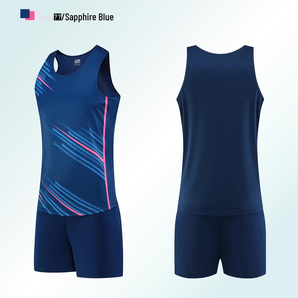 Унисекс Профессиональный Комплект Спортивной Одежды для Легкой Атлетики: Жилет для марафонских гонок и тренировочная форма