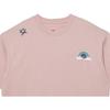 New Era SS22 Футболка с коротким рукавом, принт буквы-радуга, унисекс, розовая 13280313