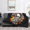 Route 66 Mother Road My Version Blankets Fleece Ultra-Soft Throw Blankets for Bedroom Sofa Bedspread for Living Room/Bedroom