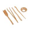 5 pcs set Portable Tools Tea Accessories Bamboo Material Tea Shovel Tea Leaks  Chinese Gongfu Tea