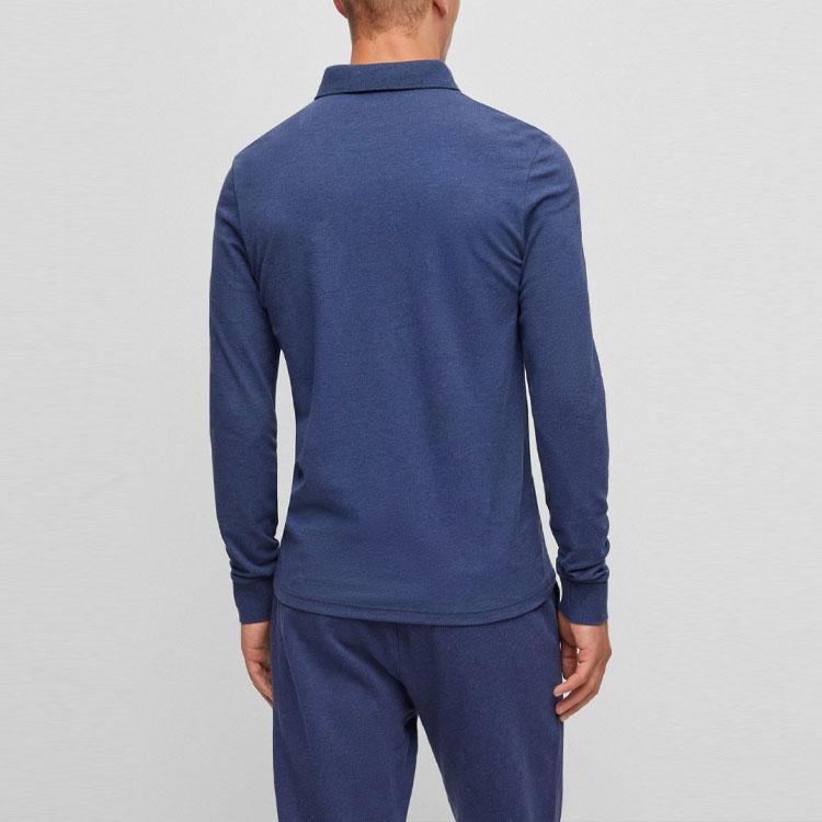 HUGO BOSS Logo Patch Stretch Polo Shirt 50472681-418