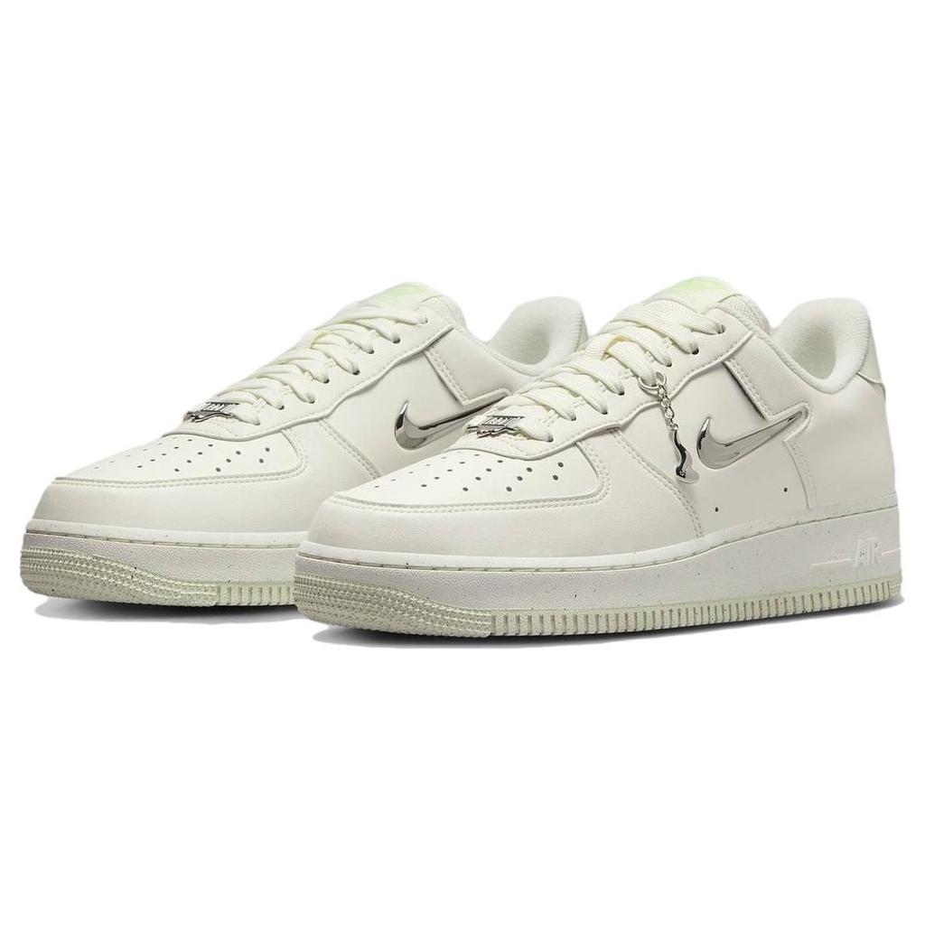 Nike Air Force 1 07 SE Next Nature Sail Vapor Зеленые женские кроссовки Кремового цвета с морским стеклом Volt FN8540-100