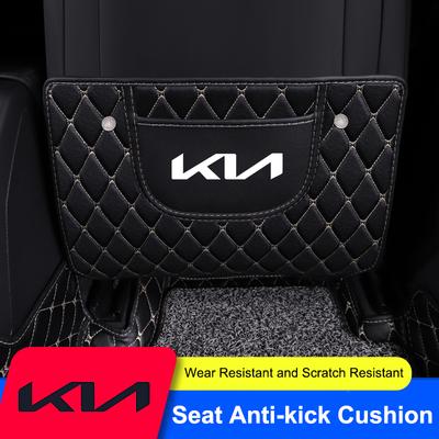 Кожаный противоударный чехол на спинку сиденья автомобиля Для Carnival Niro EV9 K8 Forte Cerato Sportage Ray EV Telluride