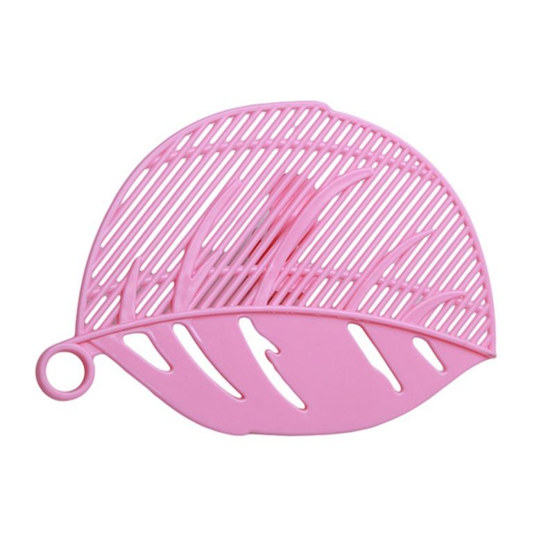 Прочное чистое сито в форме листа для мытья риса, фасоль, горох, гаджет для чистки, кухонные зажимы, инструменты