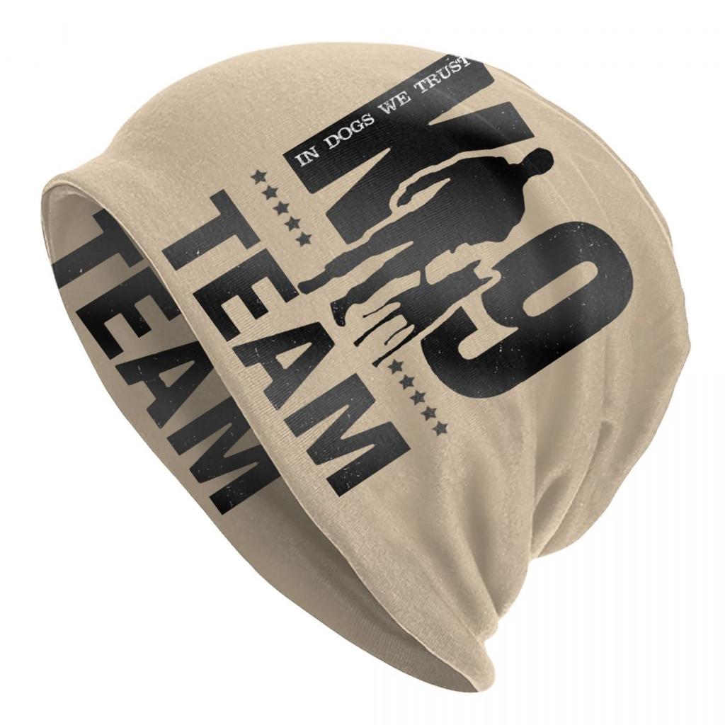 K9 Handler Dog Skullies шапки шапки для унисекс женщин унисекс модная зимняя теплая вязаная шапка для взрослых бельгийский малинуа капот шапки