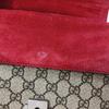 [Pre-Owned] Dionysus Textured Tiger Head Spur Buckle Logo Print Canvas And Suede Chain Shoulder Bag - Good #1N79EDF