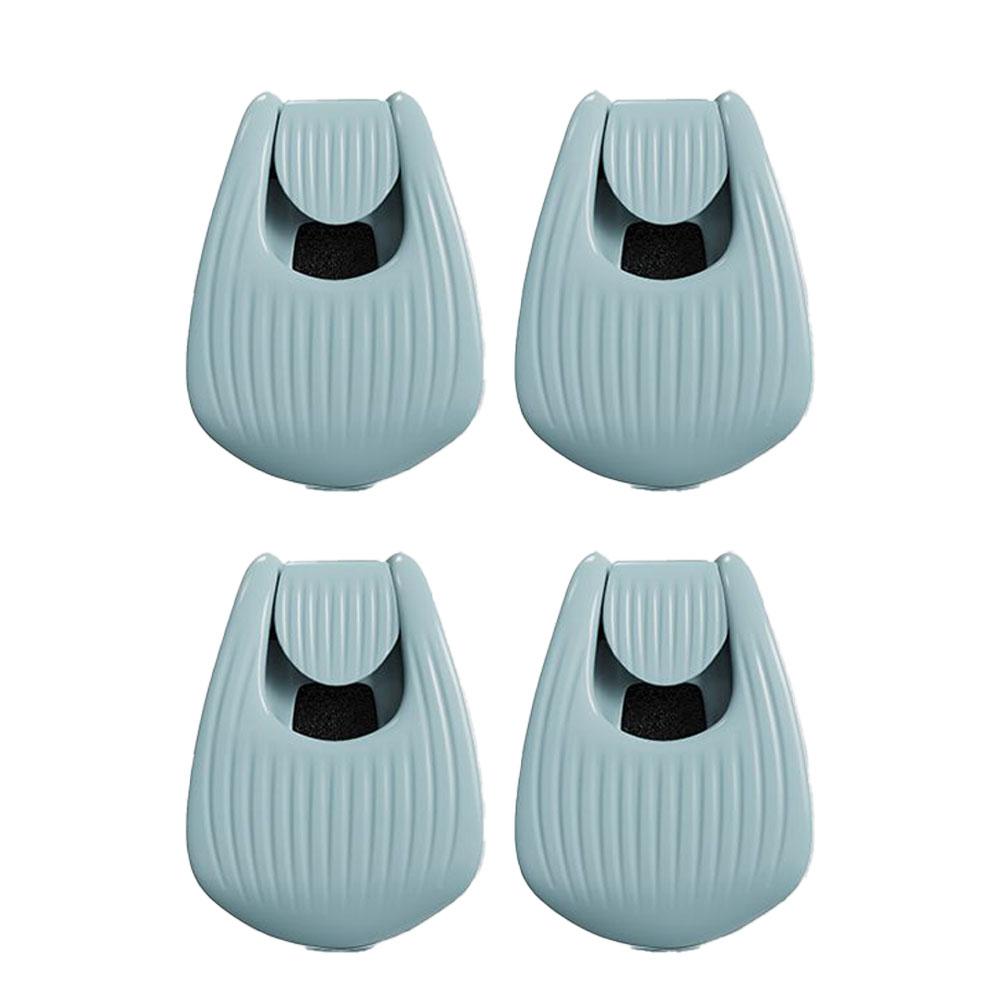 4 шт. Держатель для удочки - Портативные разборные зажимы для удочки для земли/автомобиля/стены/пляжа, Автоматически фиксирующийся ремешок-держатель для удочек