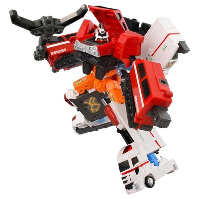 TAKARA TOMY Tomica Работа Труд TJBDX Гипер Спасение Труд Красный Саламандр и Супер Скорая Помощь DX Набор Миниатюрная Машинка Игрушка (3 года и старше)