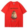 Funny Egg Ed Sheeran Meme Picture Tshirt Breathable Casual Short Sleeve Men's Women's Tshirt Super Street Headwear Gift